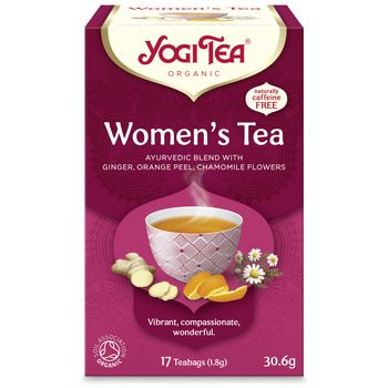 Ceai Bio pentru femei, 17 pliculete 30.6 g Yogi tea elefant.ro