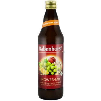 Suc bio multifruct cu ghimbir, 0.75l rabenhorst