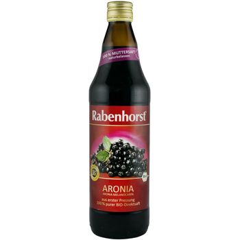 Suc Bio pur de aronia, 750ml Rabenhorst