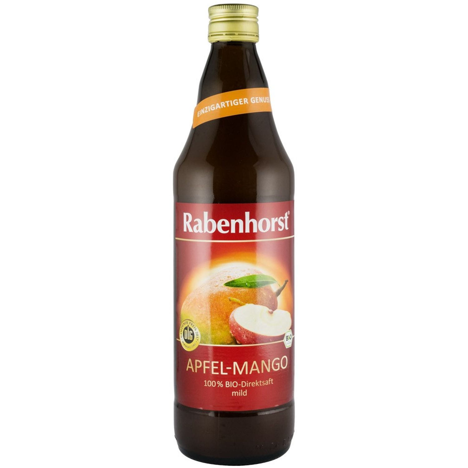 Suc Bio pur de mere si mango, 0.75 l Rabenhorst fotografia produsului