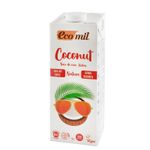Bautura vegetala Bio de cocos, fara zahar, 1l Ecomil fotografia produsului