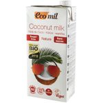 Bautura vegetala Bio de cocos, fara zahar, 1l Ecomil fotografia produsului View 2 S