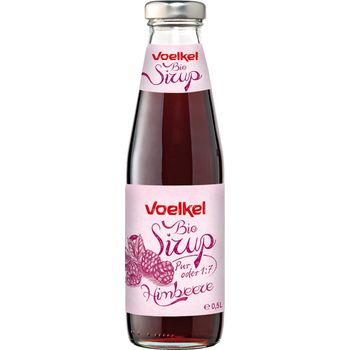 Sirop bio de zmeura 1:7, 0,5l voelkel