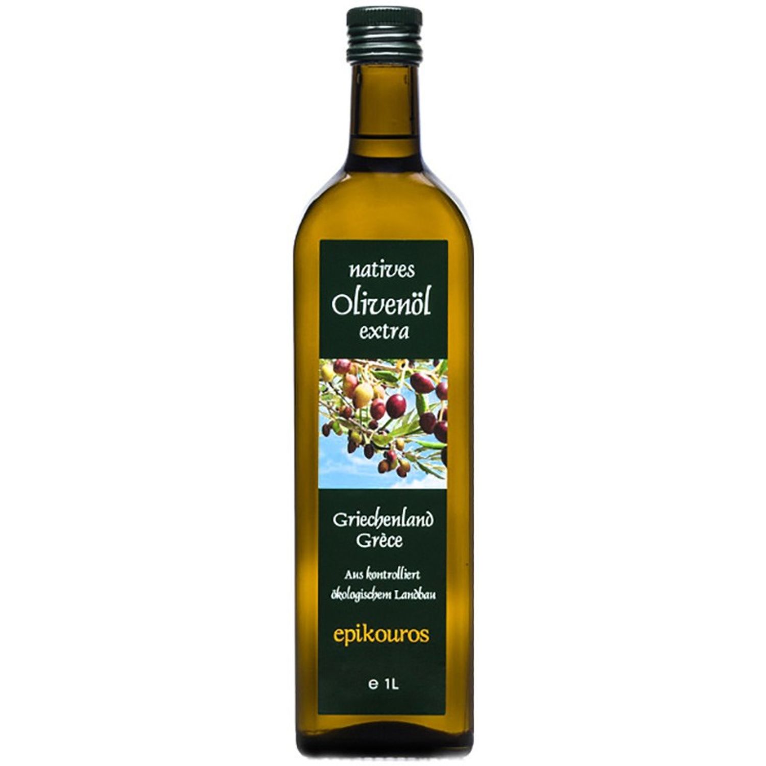 Ulei de masline extravirgin, Bio, 1000ml Epikouros fotografia produsului