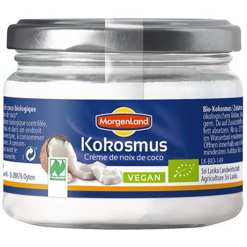 Crema de nuca de cocos, bio, 250 g morgenland