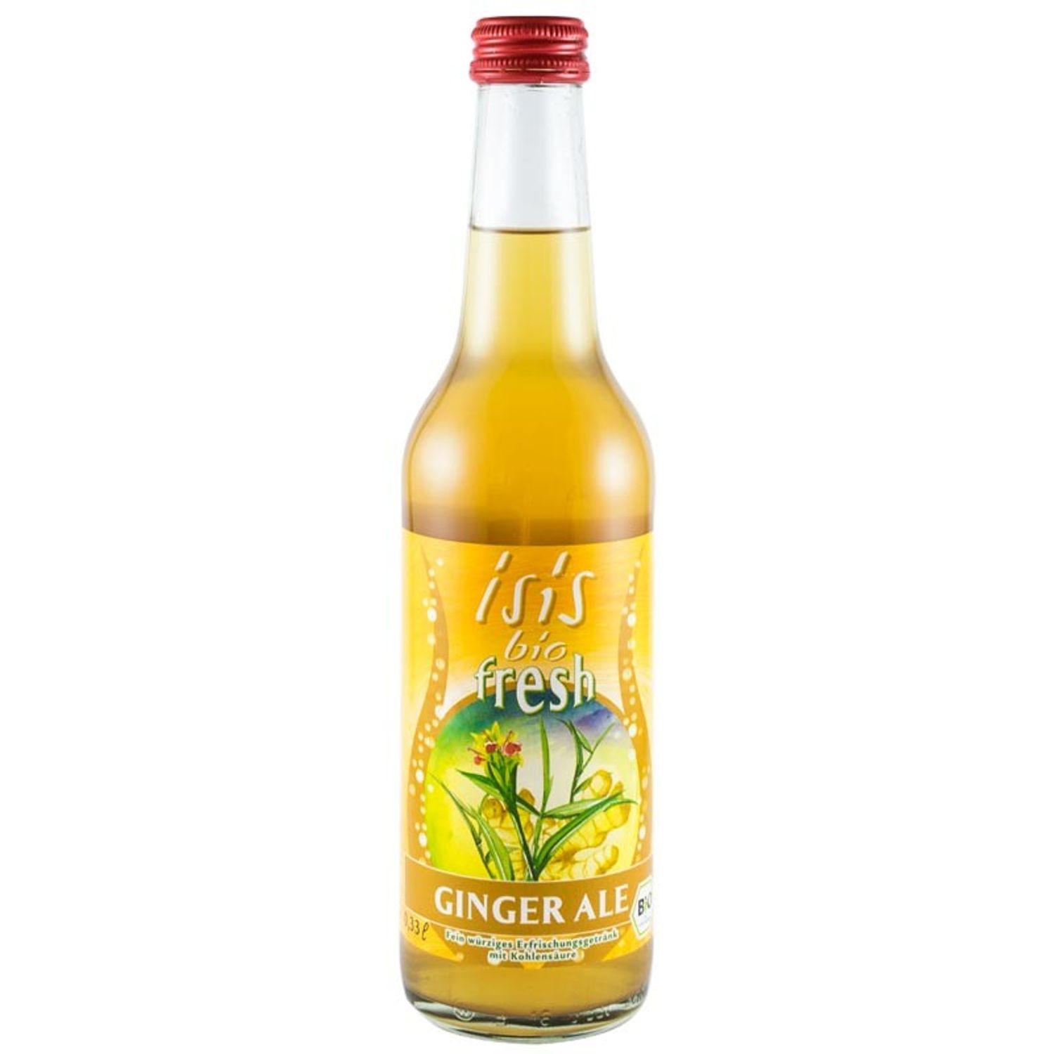 Limonada acidulata Bio de ghimbir, 0,33l Isis fotografia produsului