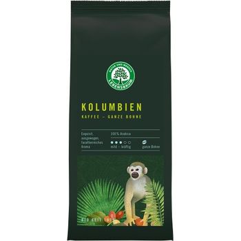 Cafea bio boabe columbiana 100 % arabica, 250 g lebensbaum