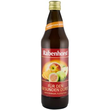 Sete sanatoasa, suc pur de mere, portocale si guave, 0.75 l rabenhorst