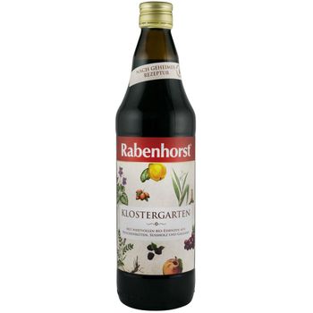 Suc Bio de fructe cu esente de plante gradina manastirii 750 ml Rabenhorst