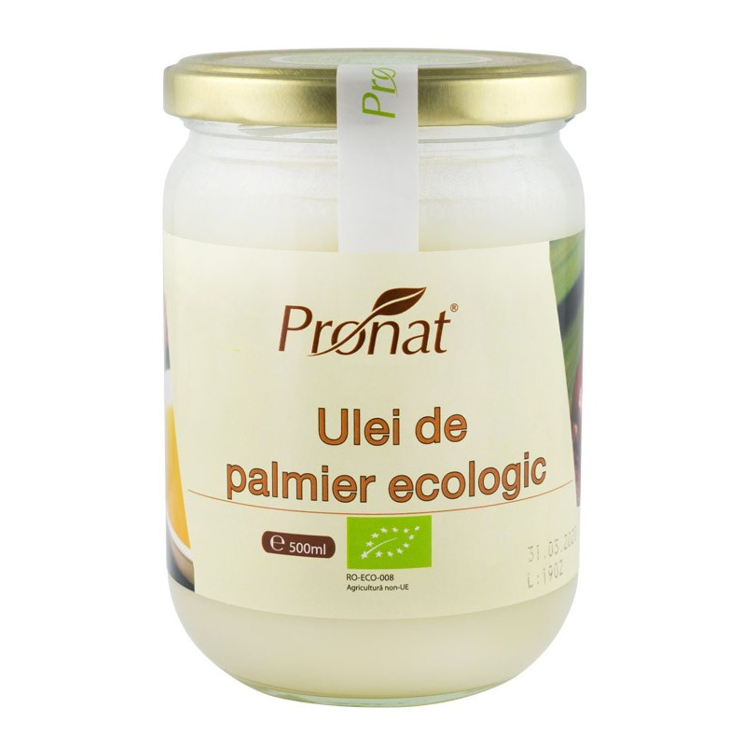 Ulei de palmier Bio, 500 ml fotografia produsului