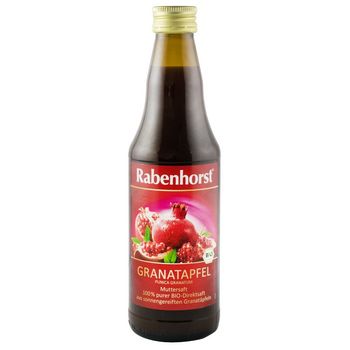 Suc bio pur de rodie, 0.33 l rabenhorst