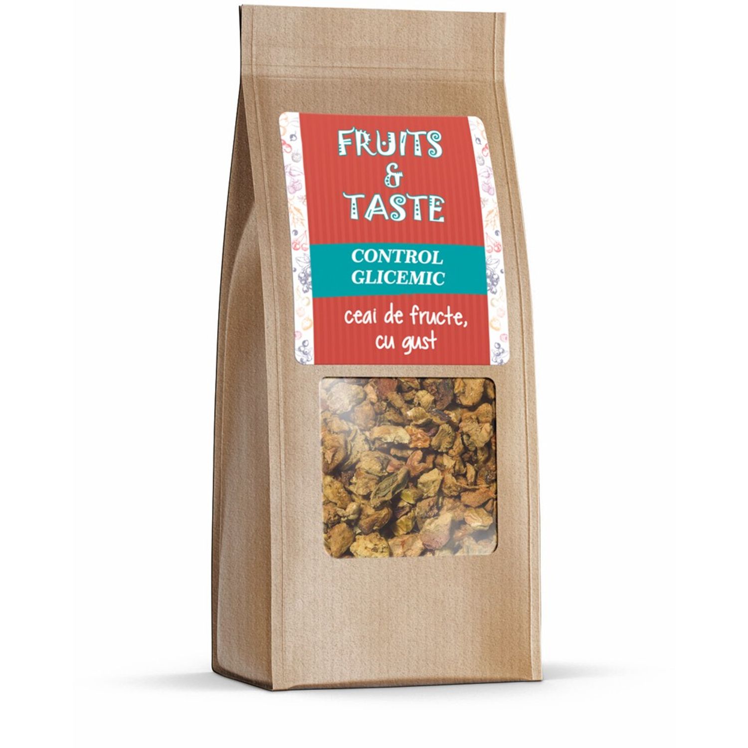 Ceai de fructe control glicemic 100g fotografia produsului