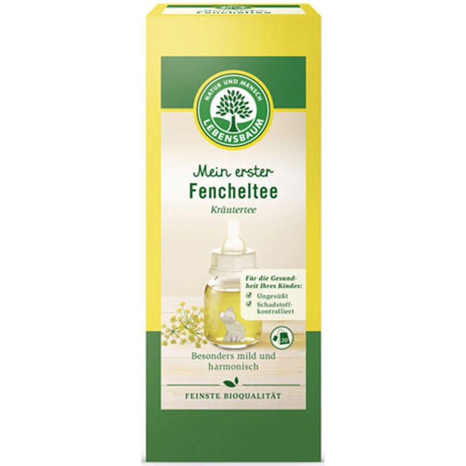 Ceai Bio de fenicul pentru bebelusi, 35 g Lebensbaum fotografia produsului