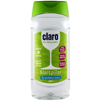 Solutie ecologica de clatire pentru masina de spalat vase, 500 ml Claro Claro imagine 2022 caserolepolistiren.ro