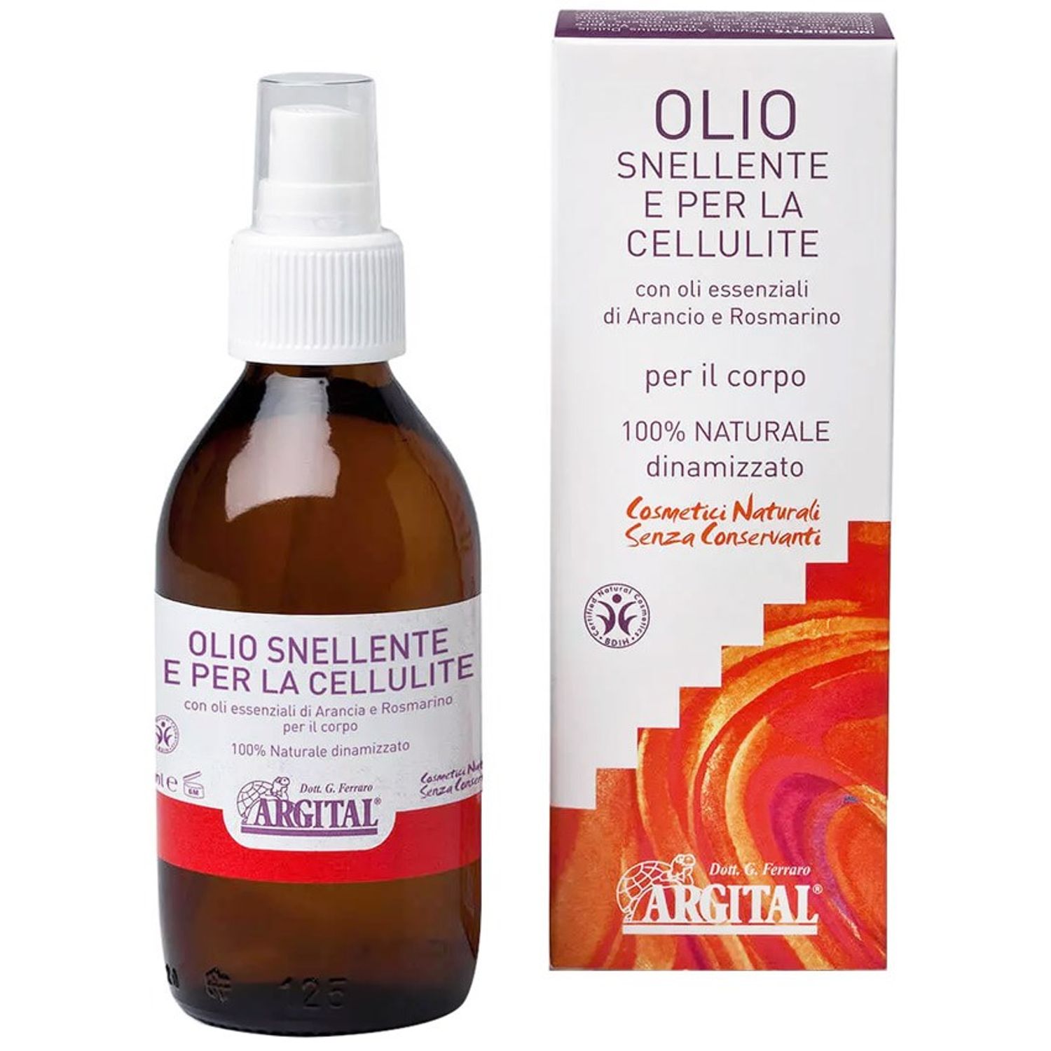 Ulei de corp anticelulita si cu efect de slabire, 125ml Argital fotografia produsului
