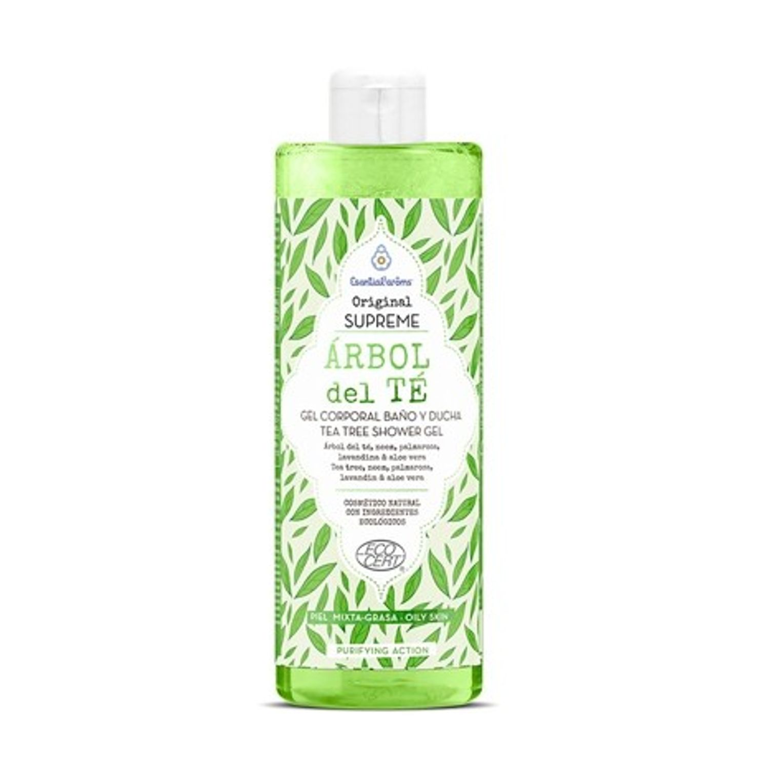 Gel de dus cu arbore de ceai, 500 ml, Esentialaroms fotografia produsului