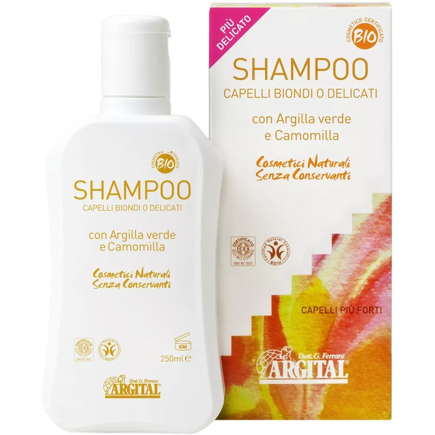 Sampon pentru par blond, 250 ml Argital fotografia produsului