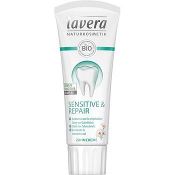 Pasta de dinti bio cu musetel, sensitive si repair, 75ml lavera