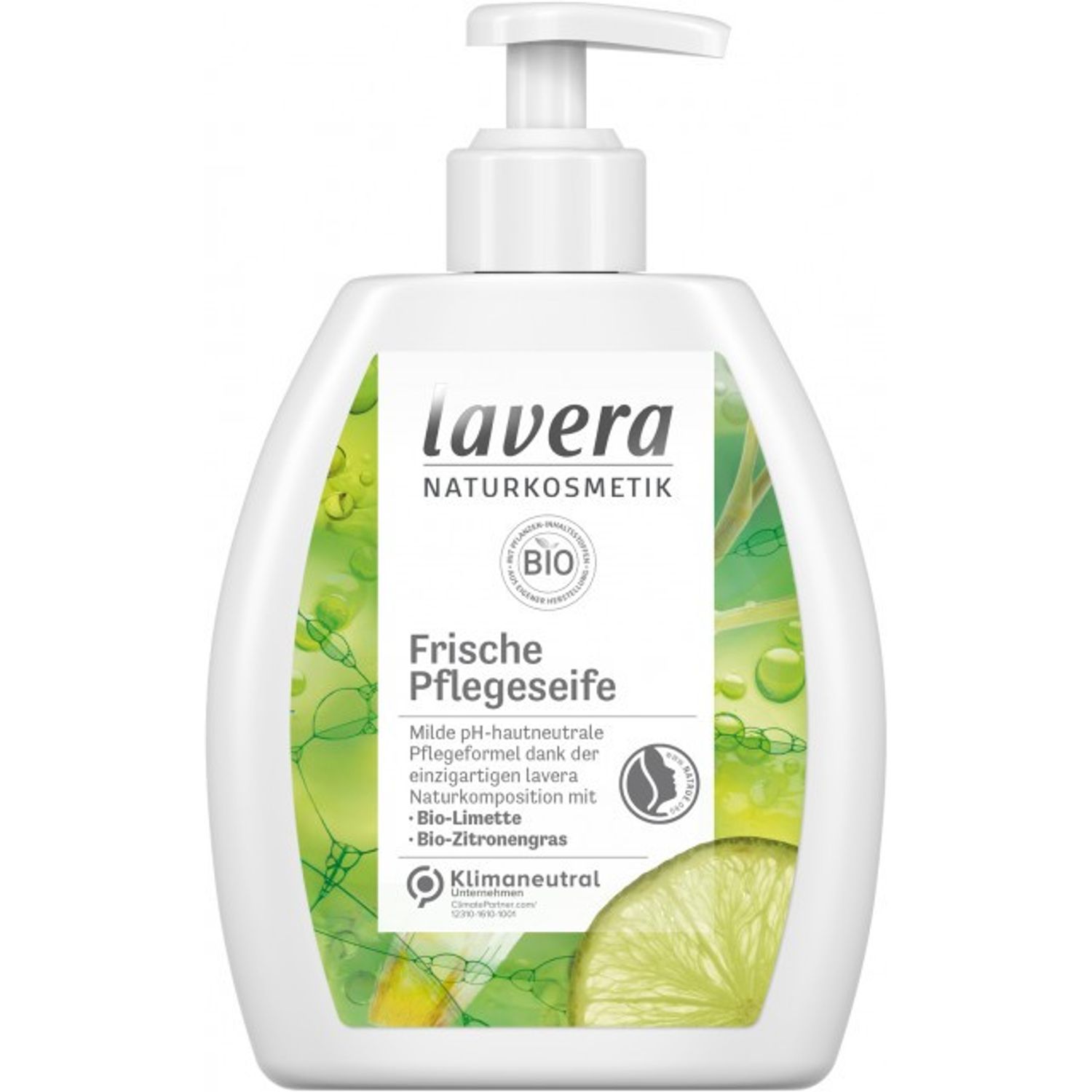 Sapun lichid Bio, fresh, 250ml Lavera fotografia produsului