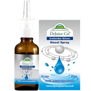 Argint coloidal, spray nazal, 50 ml drjuice