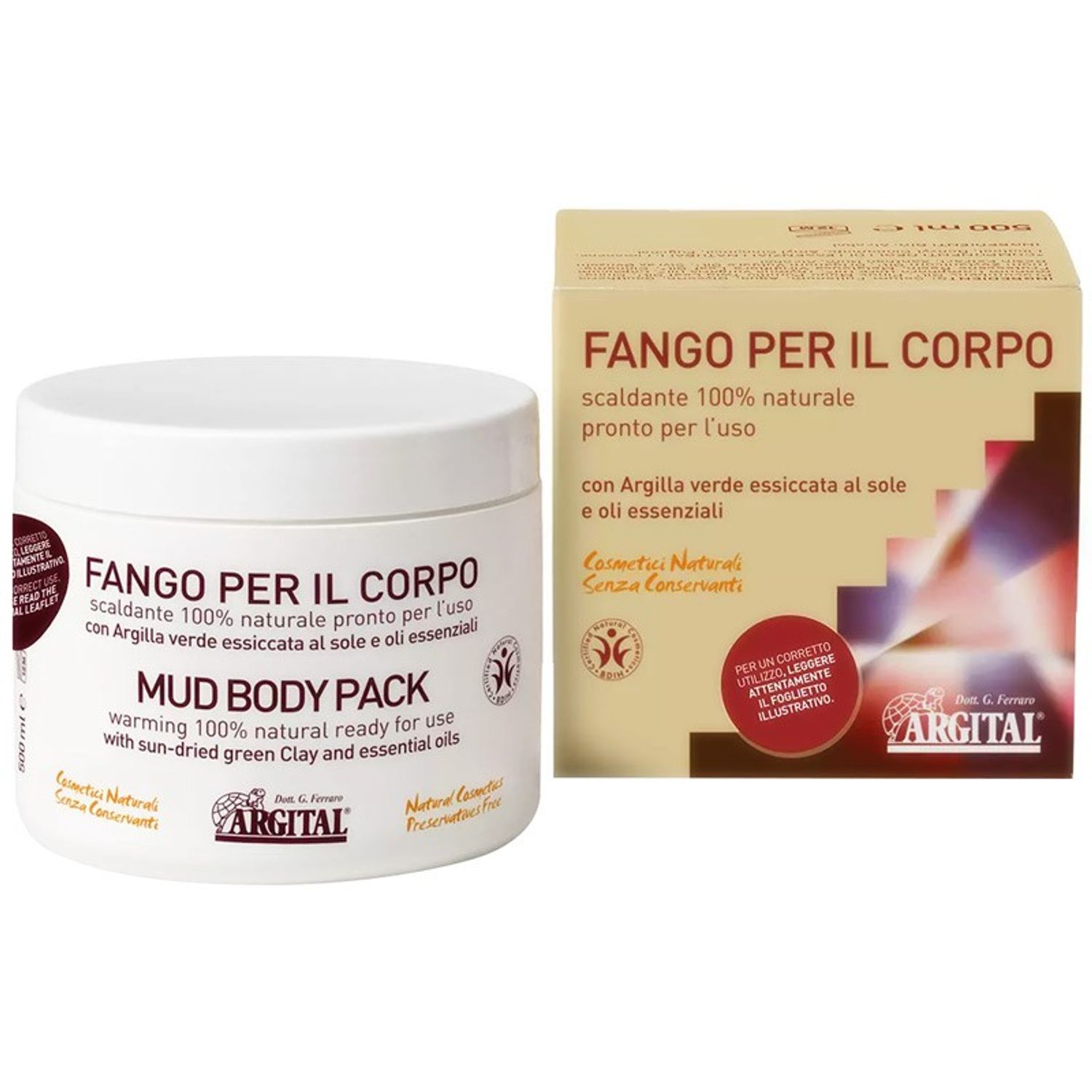 Namol pentru corp, 500 g Argital fotografia produsului