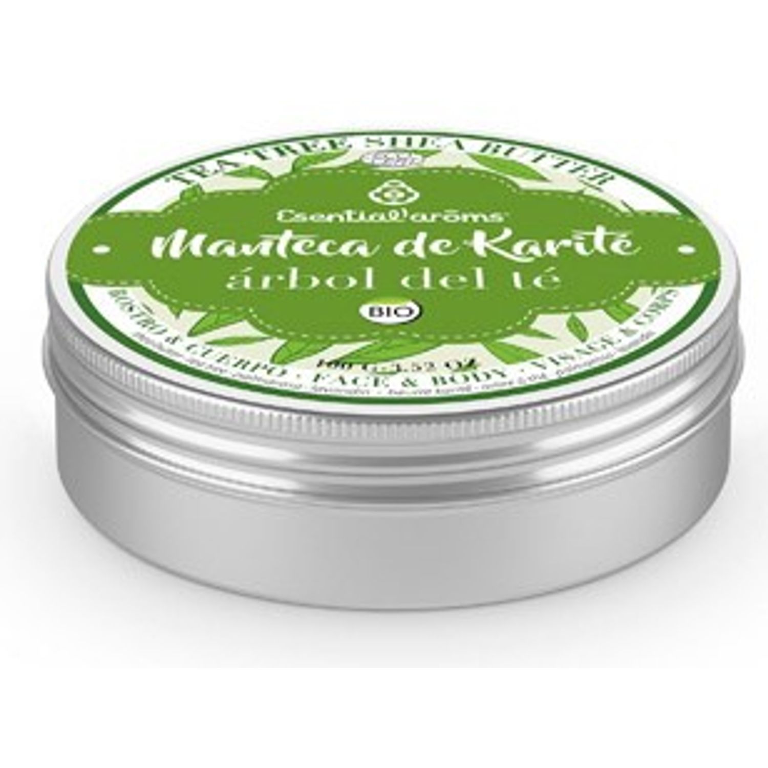 Unt de shea Bio cu arbore de ceai, 100 g, Esentialaroms fotografia produsului