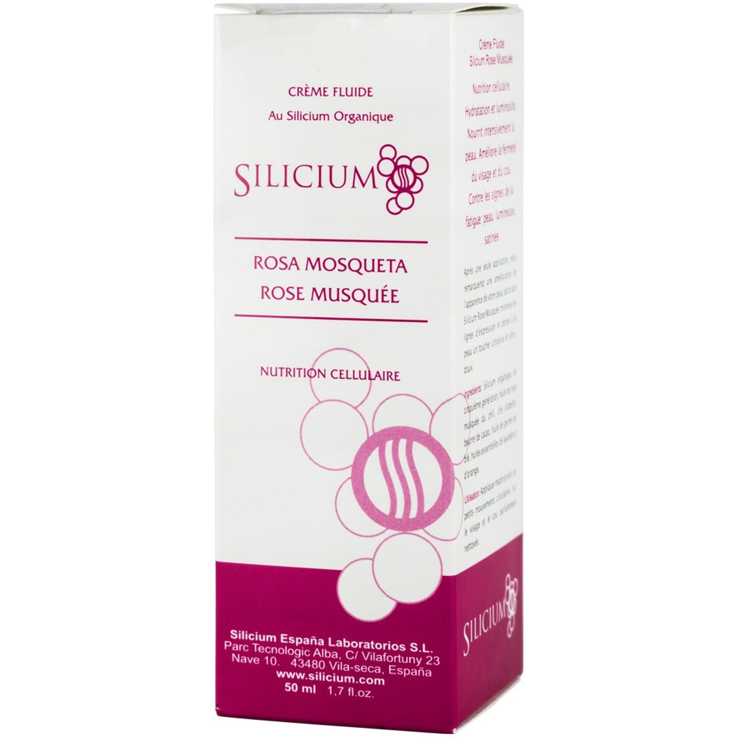 Silicium crema hidratanta de macese, 50ml fotografia produsului View 2 L