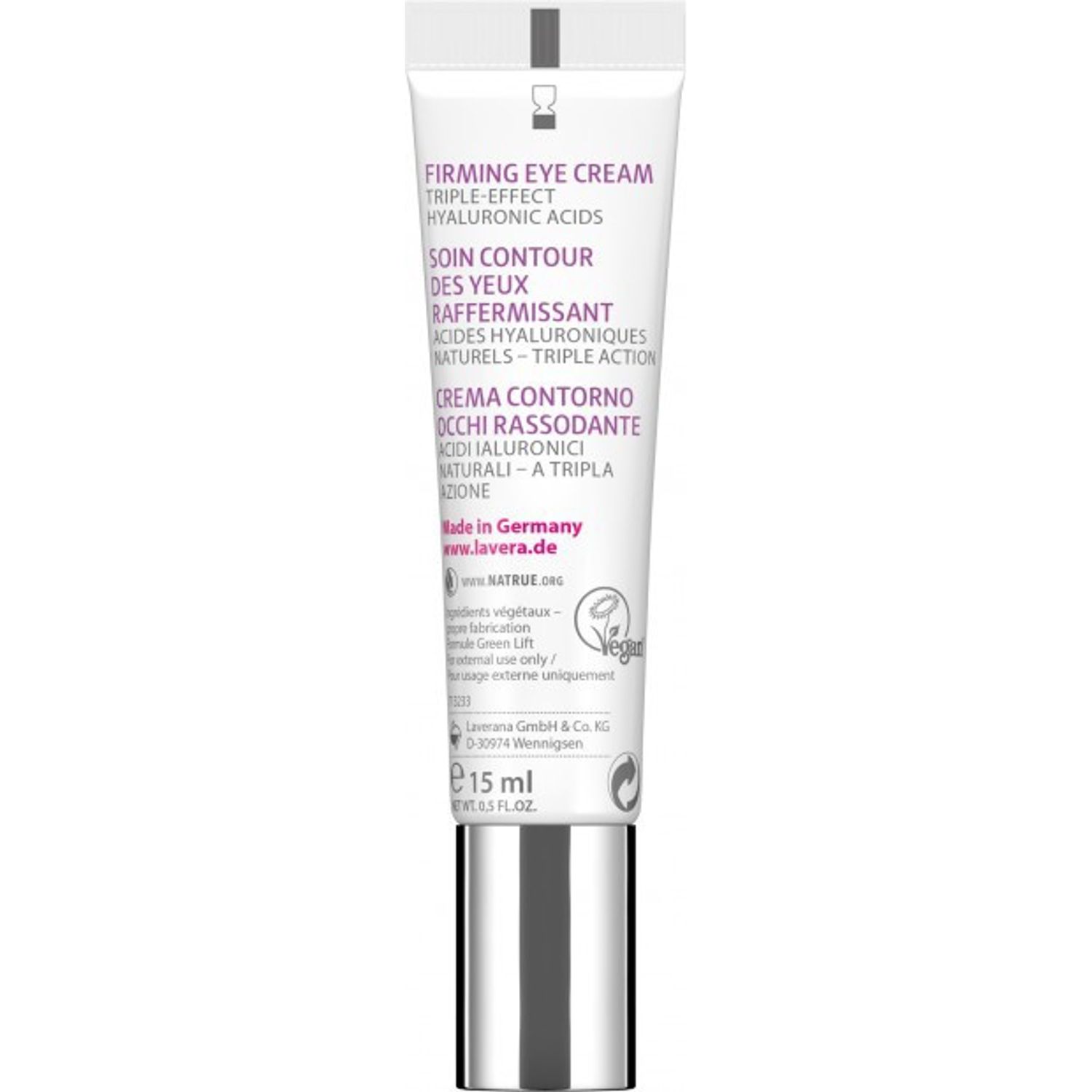 Crema Bio antirid cu ulei de karanja, 15ml Lavera fotografia produsului View 4 L