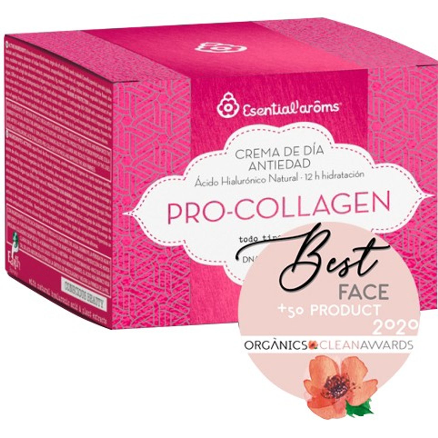 Crema de zi antiaging, pro collagen, 50 ml Esentialaroms fotografia produsului