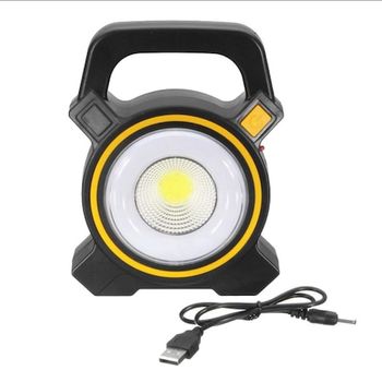Lanterna reincarcabila led cob , 1 x usb, incarcare solara ems 0012