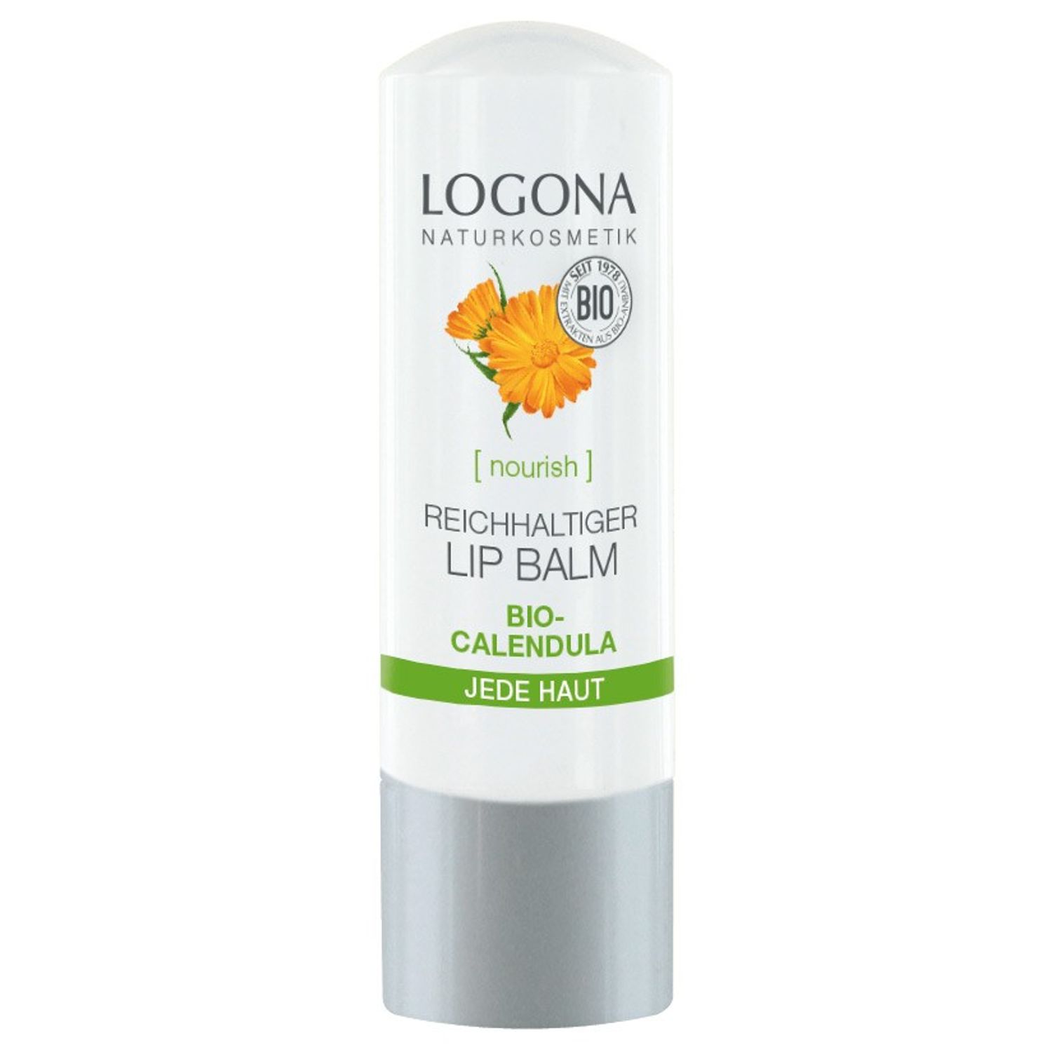 Balsam de buze cu galbenele, Bio 4.5g Logona fotografia produsului View 2 L