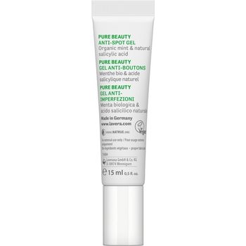 Gel bio pentru acnee cu menta si acid salicilic, 15 ml lavera