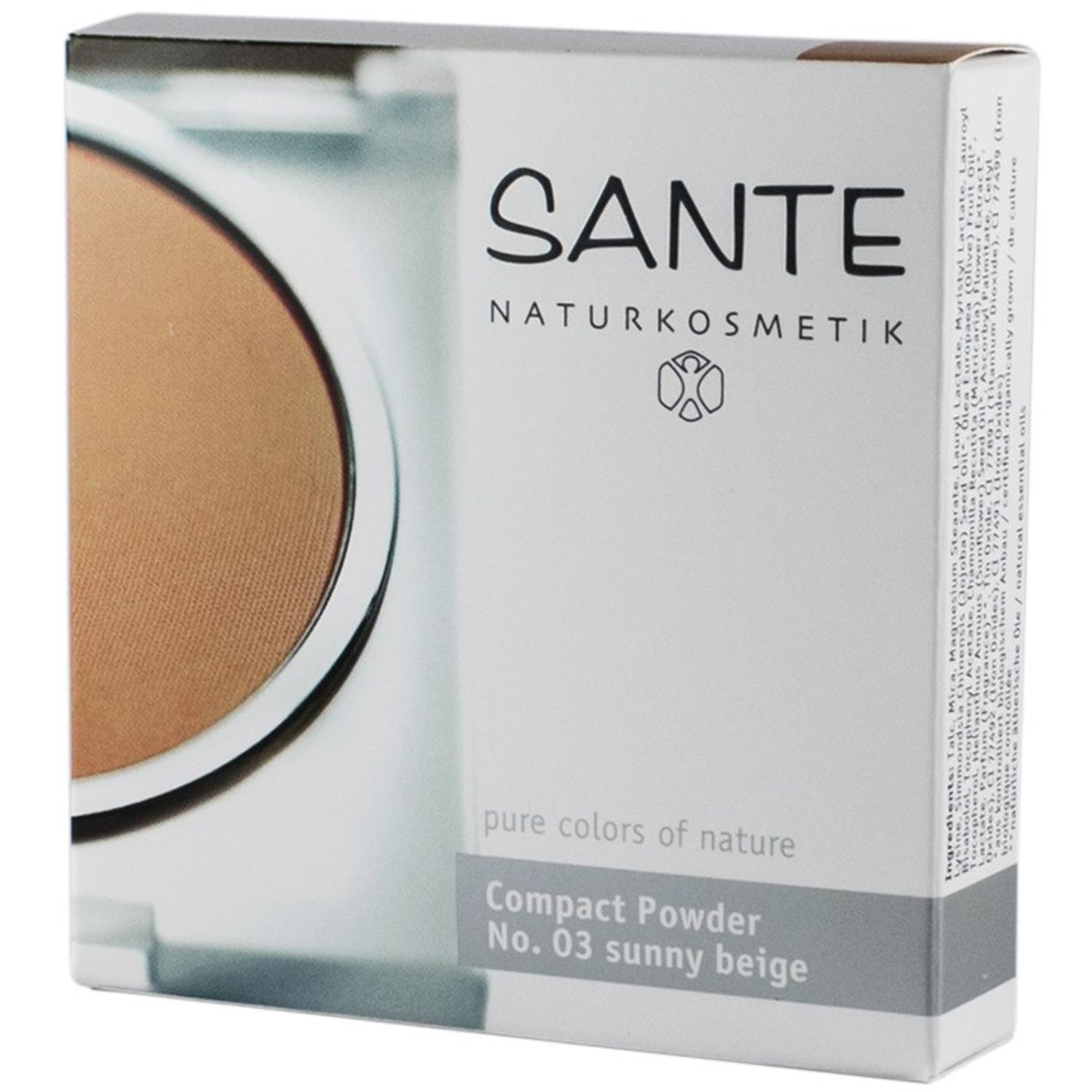 Pudra compacta no.3 (bej insorit), 9 gr sante fotografia produsului