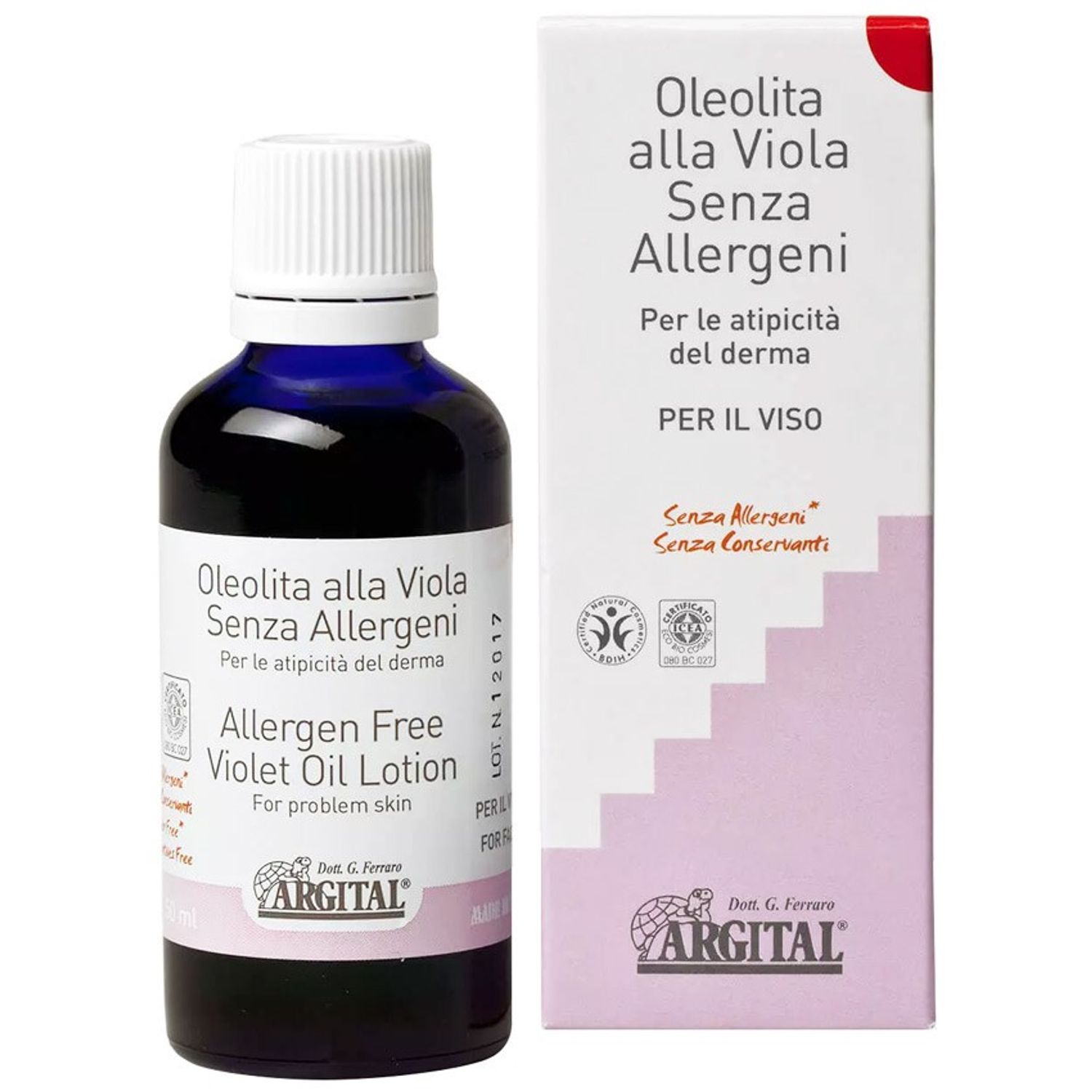Ulei de violete, 50 ml Argital fotografia produsului