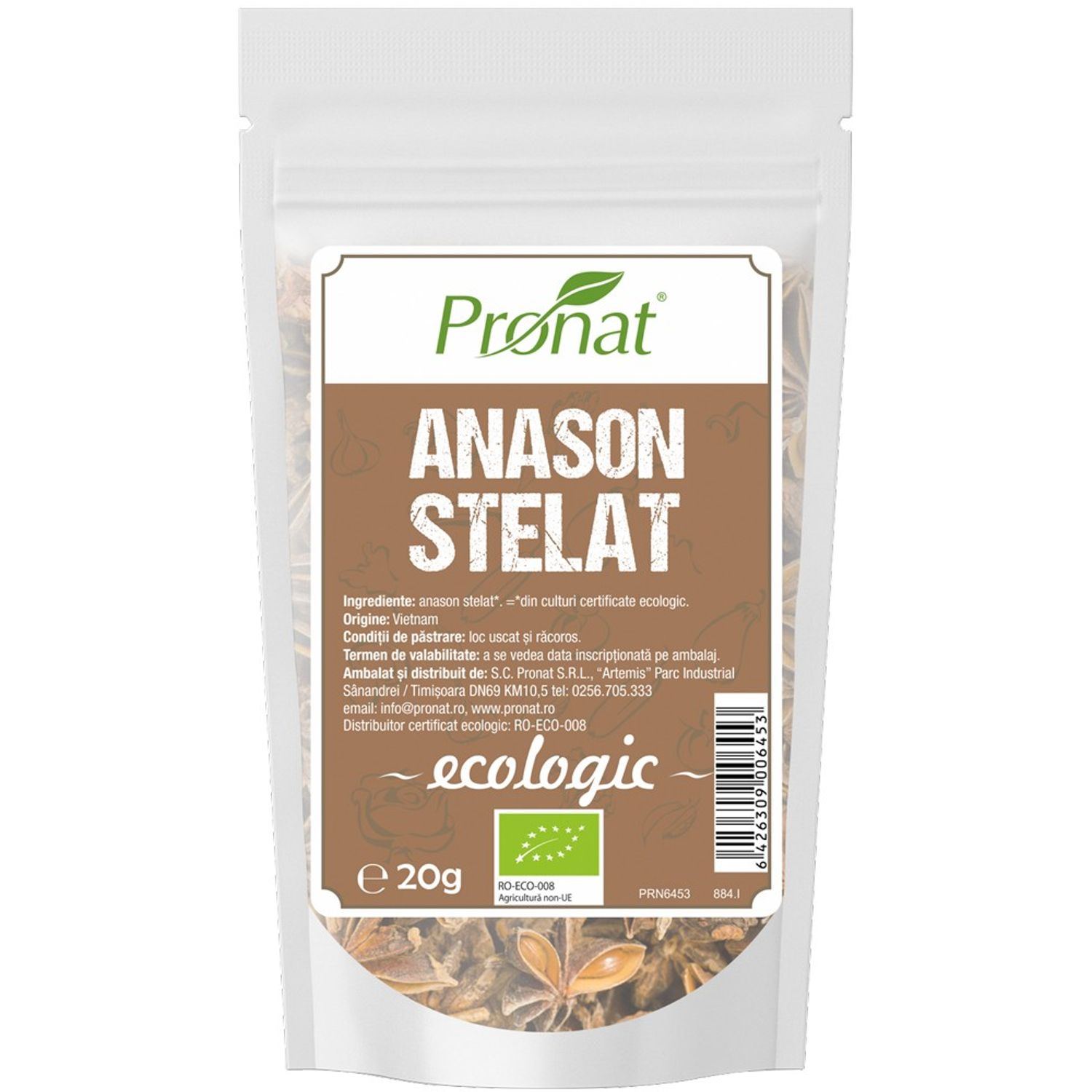 Anason stelat Bio, 20g fotografia produsului