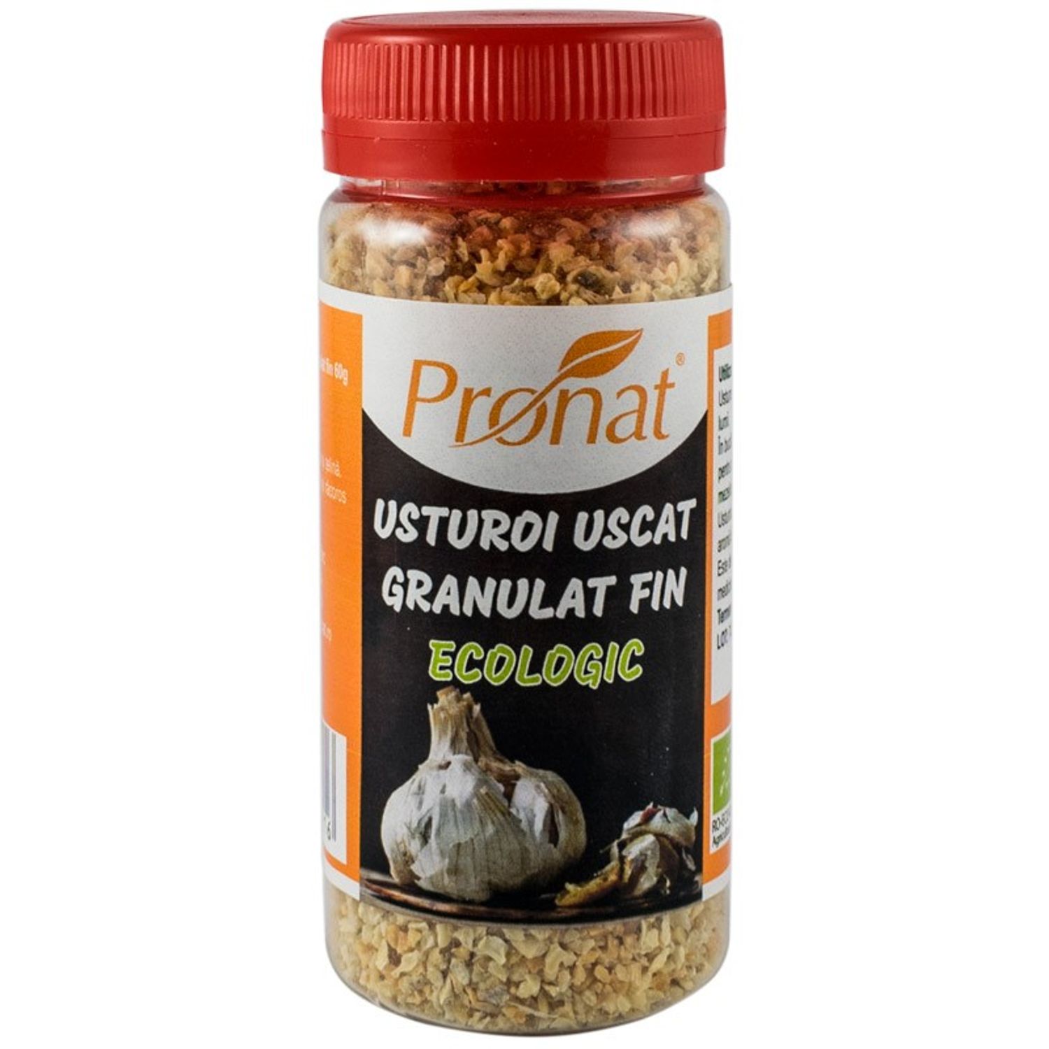 Usturoi uscat granulat fin Bio, 60 g fotografia produsului