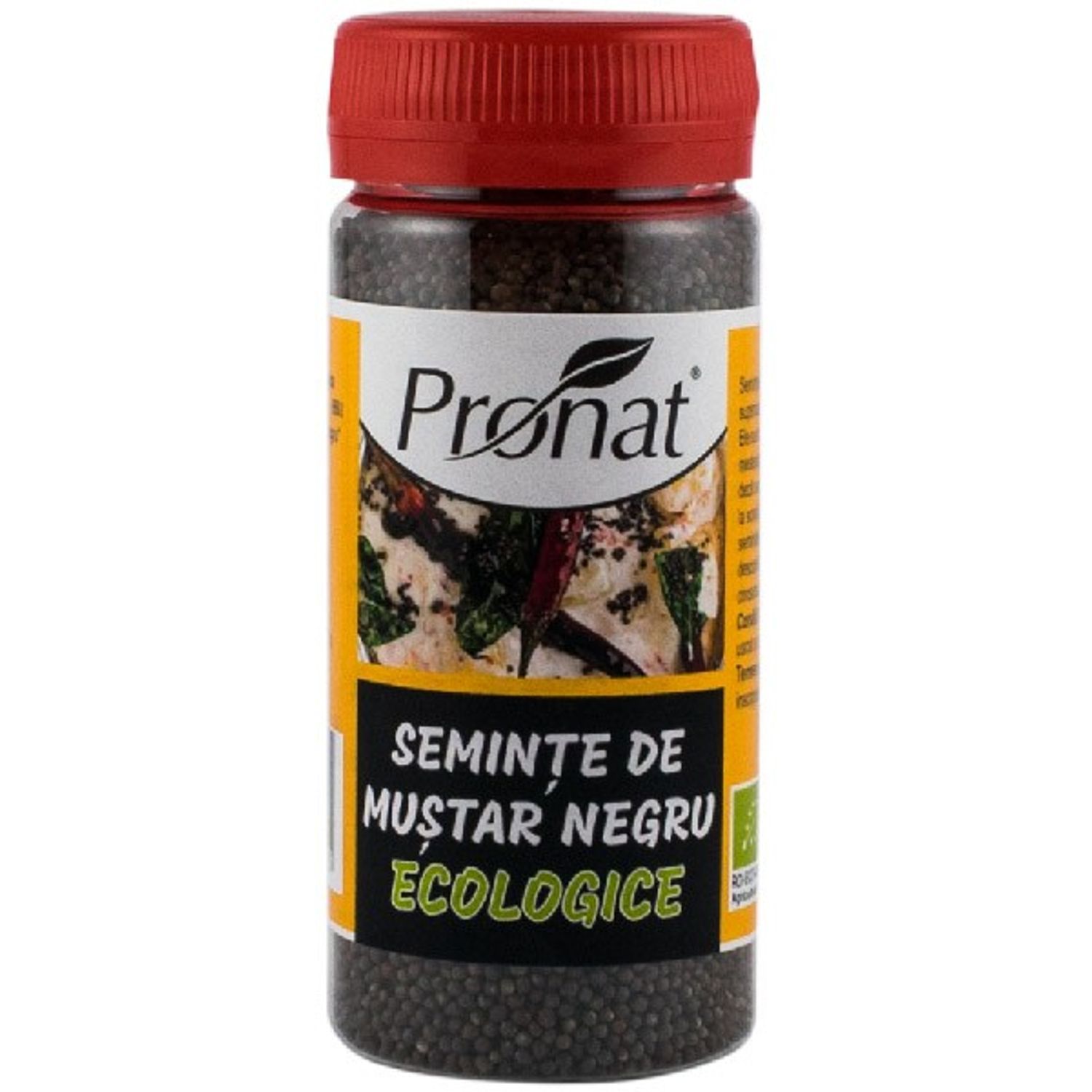 Seminte de mustar negru Bio, 70 g fotografia produsului