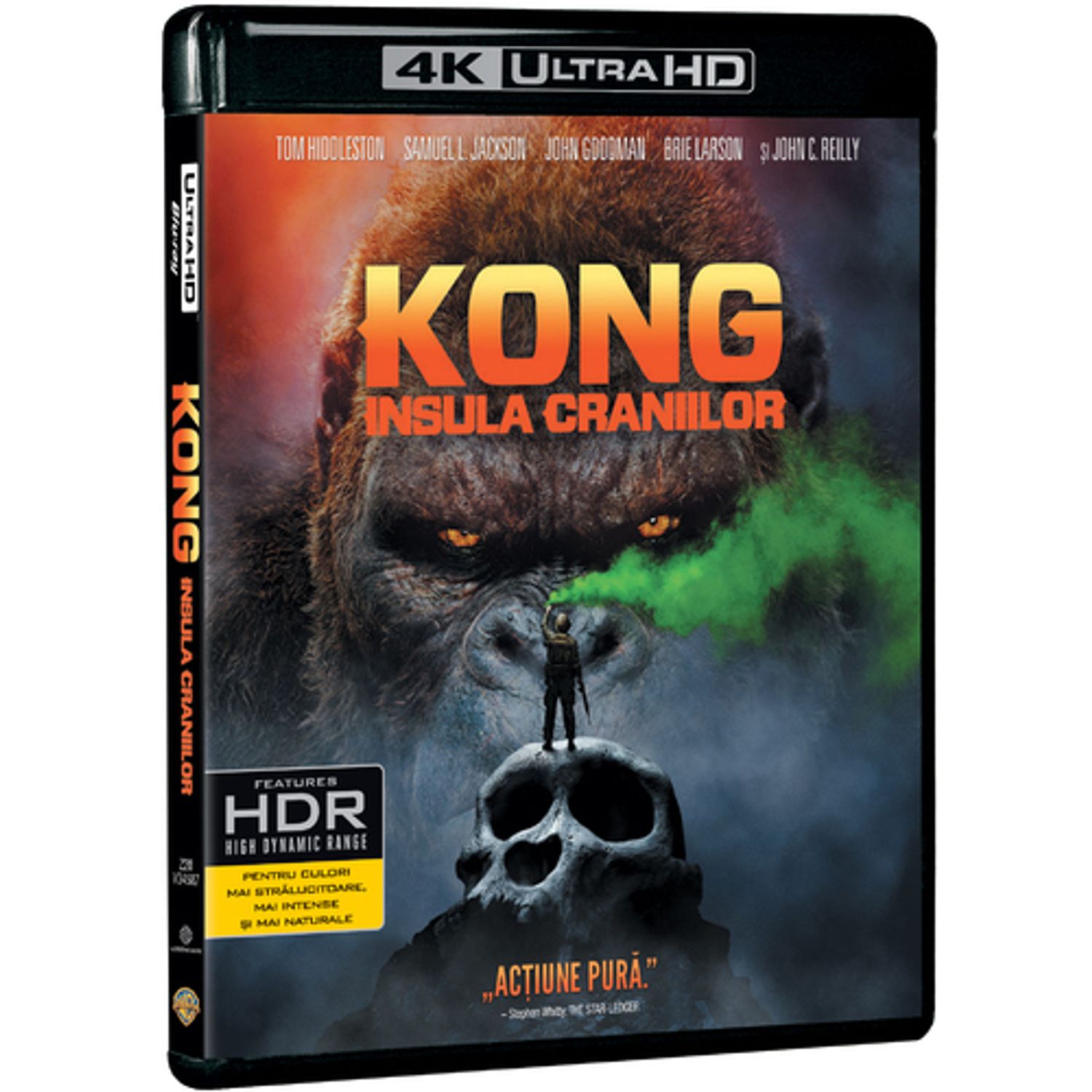 Kong - Insula Craniilor - Steelbook fotografia produsului