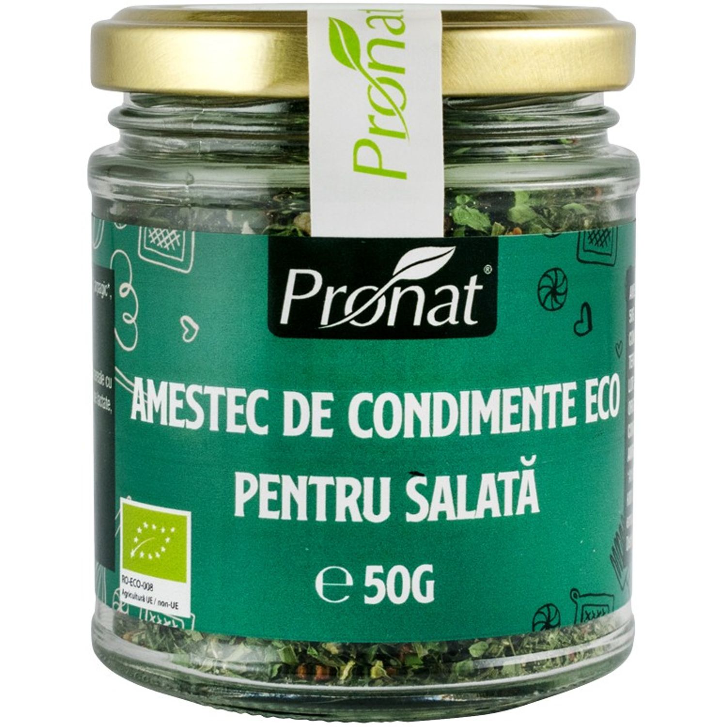 Amestec de condimente Bio pentru salata, 50g fotografia produsului