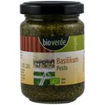 Sos pesto Bio cu busuioc, 125ml Bioverde fotografia produsului