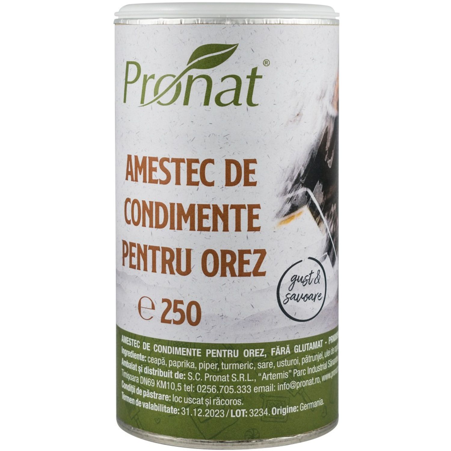 Amestec de condimente pentru orez, 250g fotografia produsului
