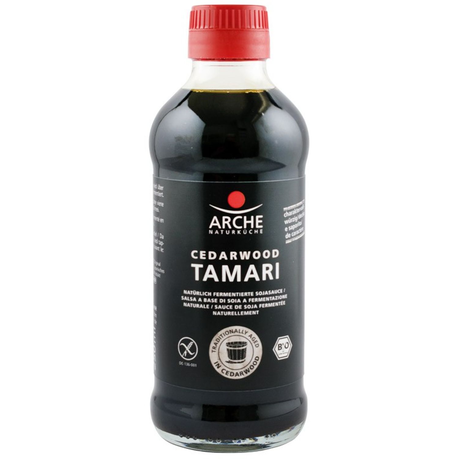 Sos de soia tamari cedarwood, Bio, 250 g Arche fotografia produsului