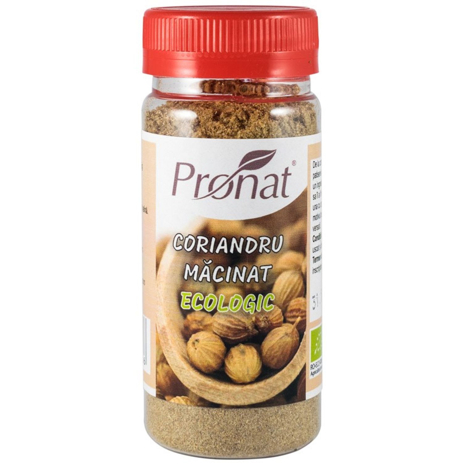 Coriandru Bio macinat, 35 g fotografia produsului