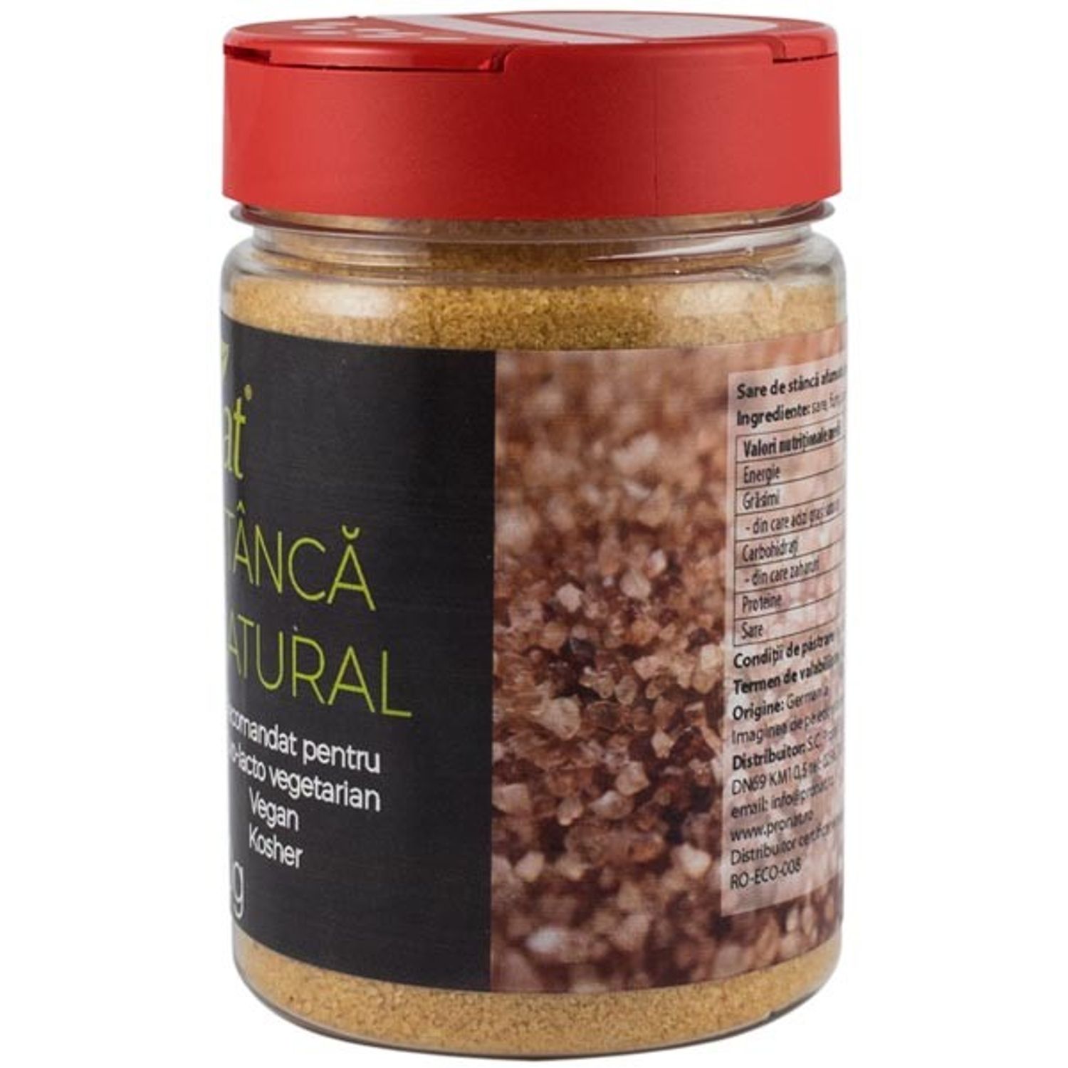 Sare de stanca afumata natural, 300 g fotografia produsului View 3 L