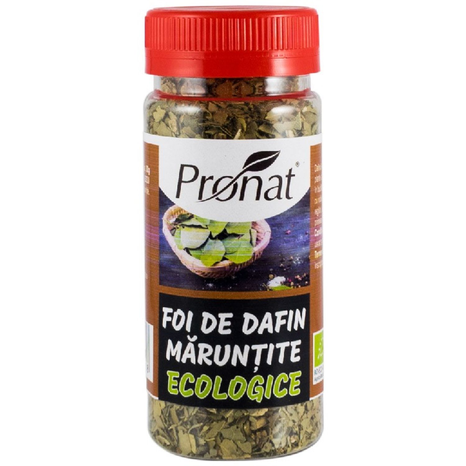 Foi de dafin Bio, maruntite, 30 g fotografia produsului