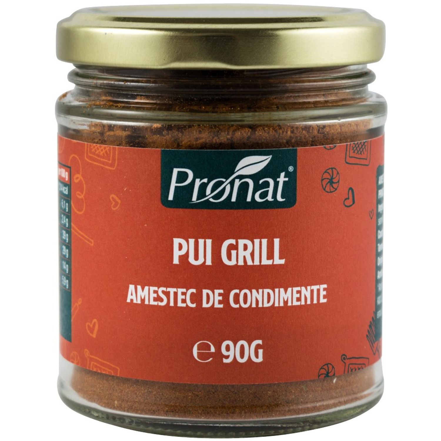 Pui grill, amestec de condimente, 90g fotografia produsului