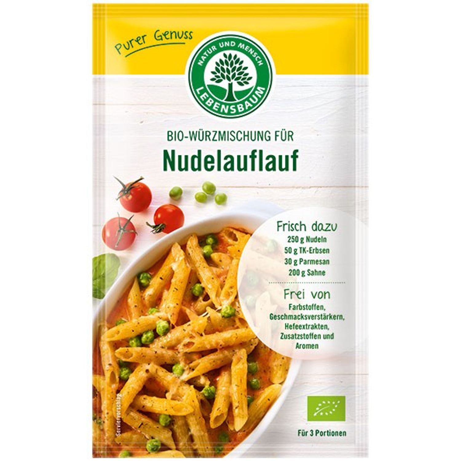 Amestec Bio de condimente pentru paste, 40 g Lebensbaum fotografia produsului