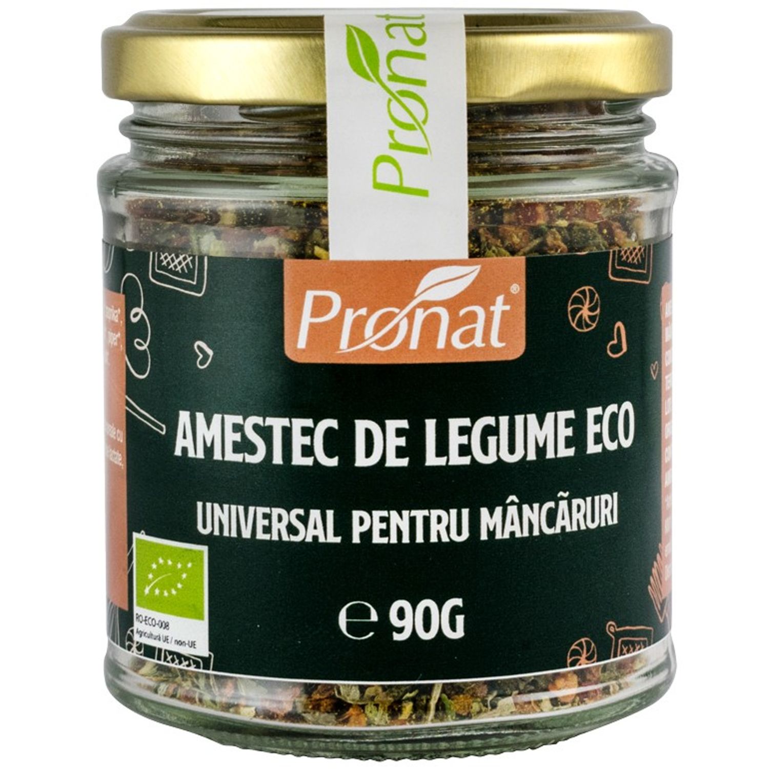 Amestec de condimente Bio, adaos universal pentru mancaruri, 90g fotografia produsului