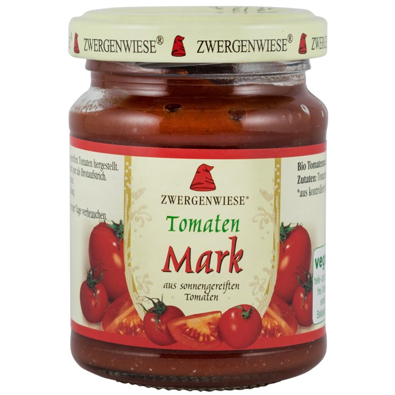 Pasta Bio de tomate, 130g Zwergenwiese fotografia produsului