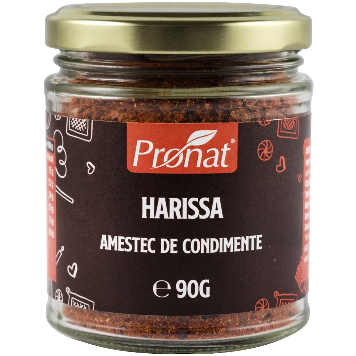 Harissa, amestec de condimente, 90g fotografia produsului